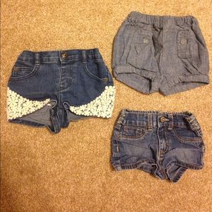 12-18 Month Baby Girl Shorts